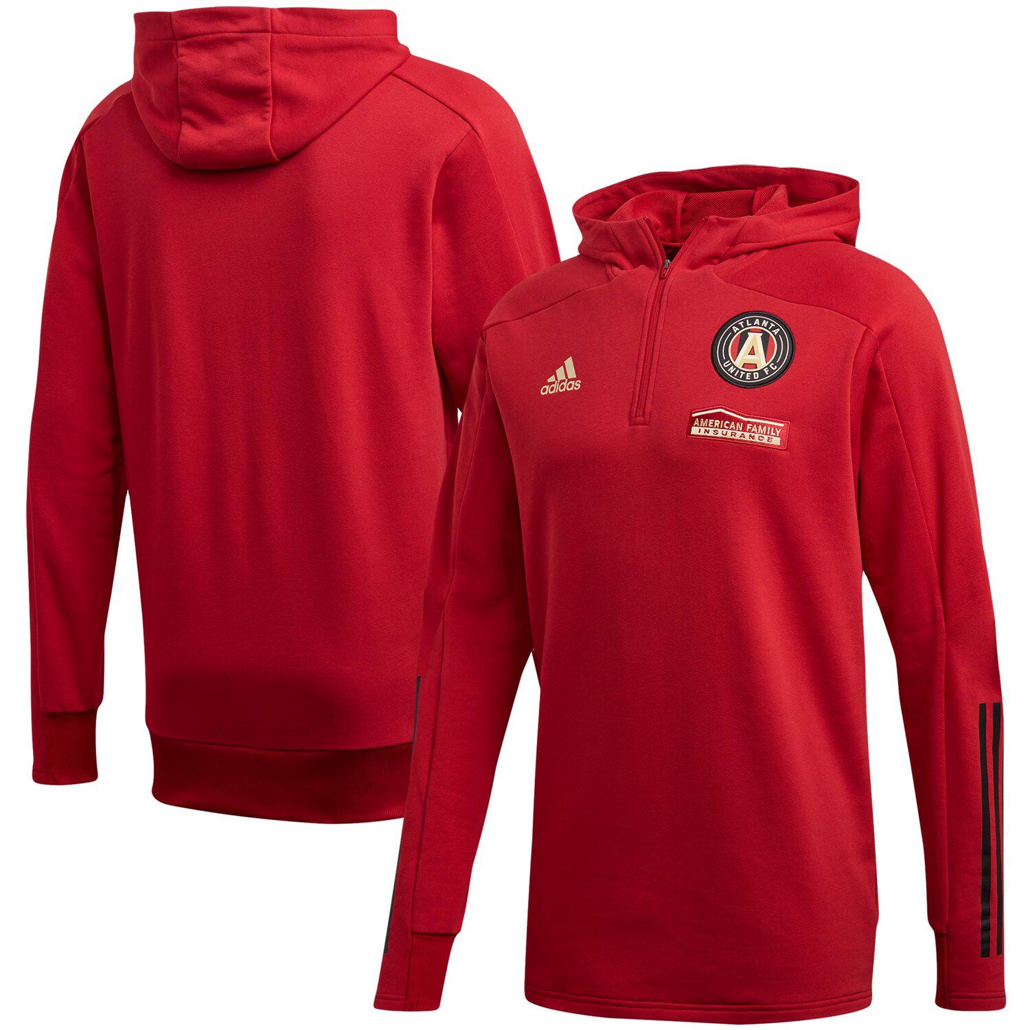 adidas quarter zip hoodie