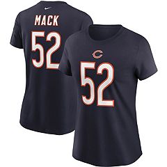 Women's Nike Khalil Mack Gray Chicago Bears Inverted Legend Jersey