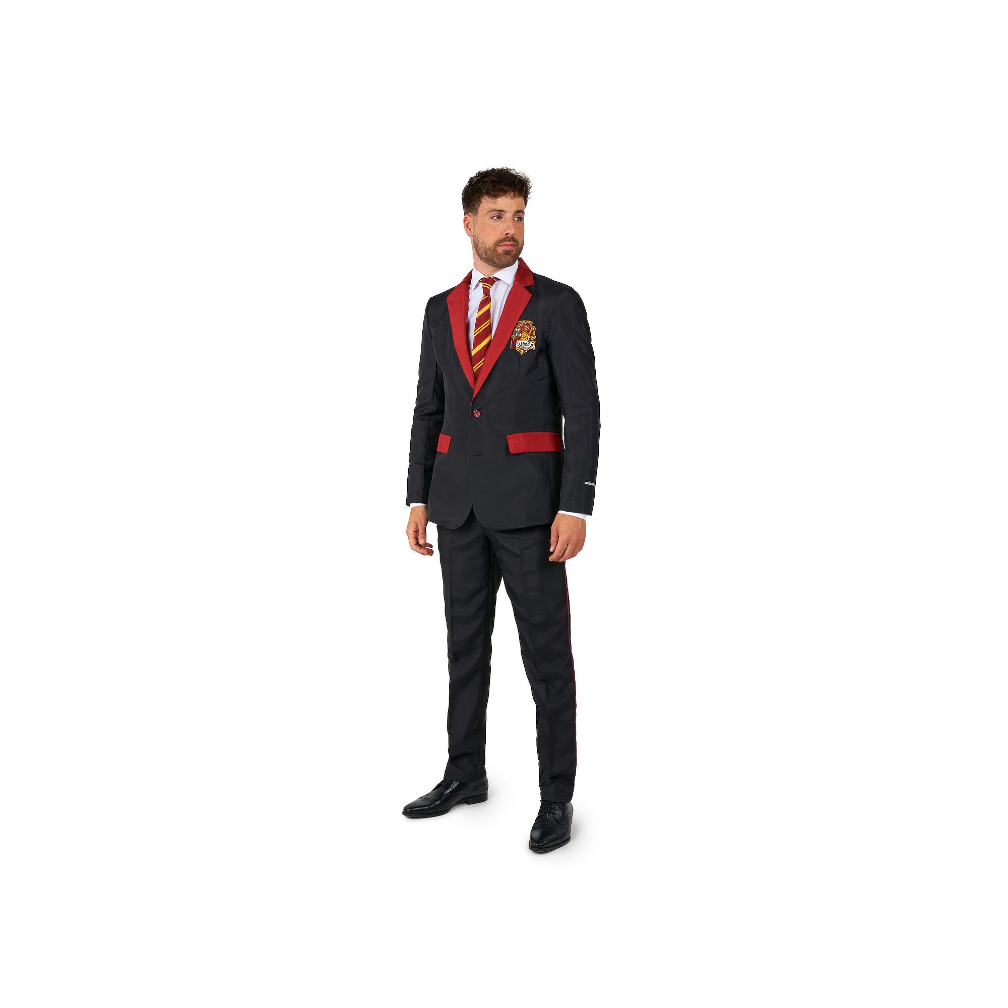 Mens Suitmeister Harry Potter Gryffindor Novelty Suit and Tie Set, Size: S