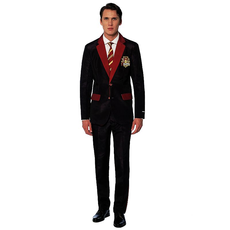 Mens Suitmeister Harry Potter Gryffindor Novelty Suit and Tie Set by OppoS