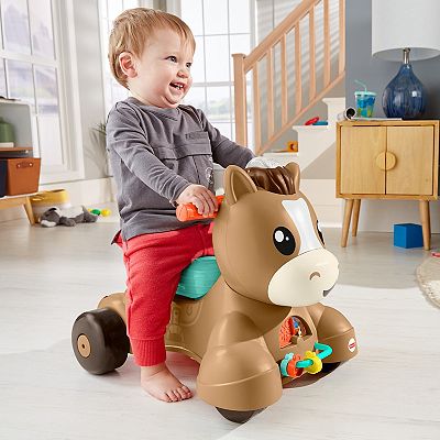 Fisher Price Walk Bounce Ride Pony