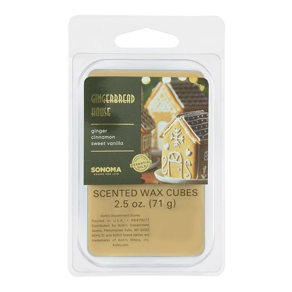 Christmas Wax Melts Gingerbread House - Nude & Cooper Mica 3 oz.