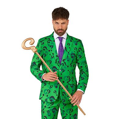 Men's Suitmeister Batman The Ridder Slim-Fit Novelty Suit and Tie Set by OppoSuits