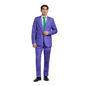 Men's Suitmeister Batman The Joker Slim-Fit Novelty Suit & Tie Set