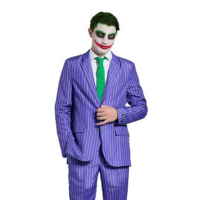 Men's OppoSuits Batman The Joker Slim-Fit Novelty Suit & Tie Set by OppoSuits