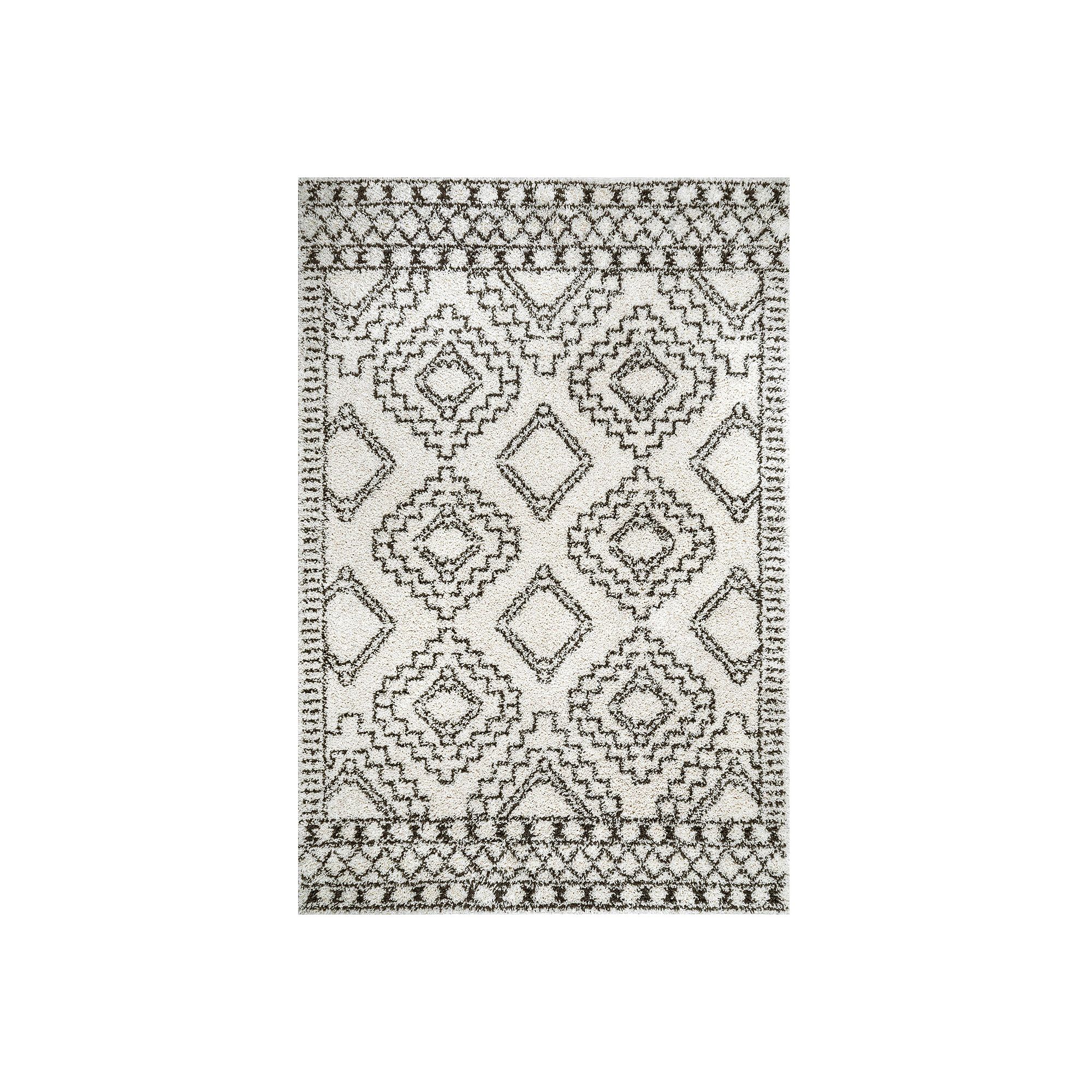 nuLOOM Lacey Moroccan Tribal Area Rug, Off White