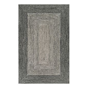 nuLOOM Jayda Braided Gradience Indoor/Outdoor Area Rug