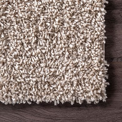 nuLOOM Kara Solid Shag Area Rug