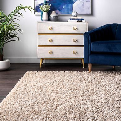 nuLOOM Kara Solid Shag Area Rug