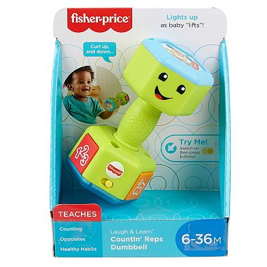 Fisher-Price Countin' Reps Dumbbell