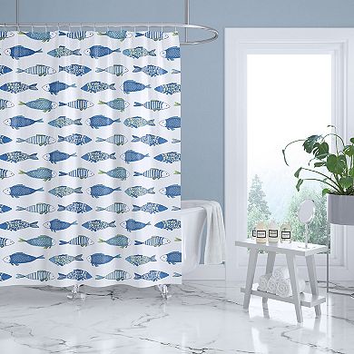 Levtex Catalina Fish Shower Curtain