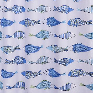 Levtex Catalina Fish Shower Curtain