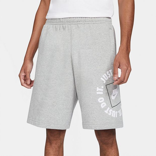 Nike sweat best sale shorts kohls