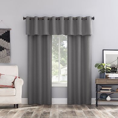 The Big One® 2-pack Kentfield Woven Texture Solid Room Darkening Window Curtain Set