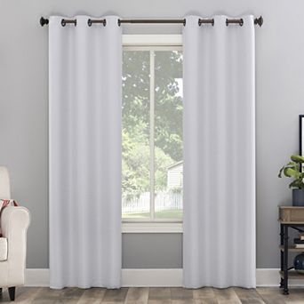 The Big One® 2-pack Kentfield Woven Texture Solid Room Darkening Window Curtain Set