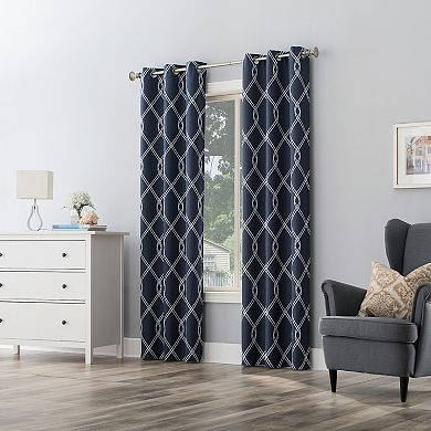 The Big One® 2-pack Kentfield Embroidery Room Darkening Window Curtain Set