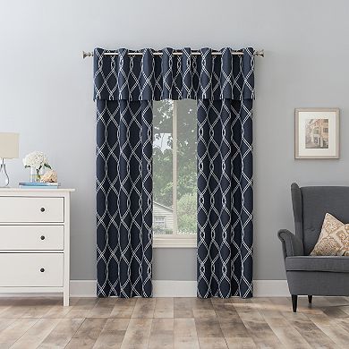 The Big One® 2-pack Kentfield Embroidery Room Darkening Window Curtain Set