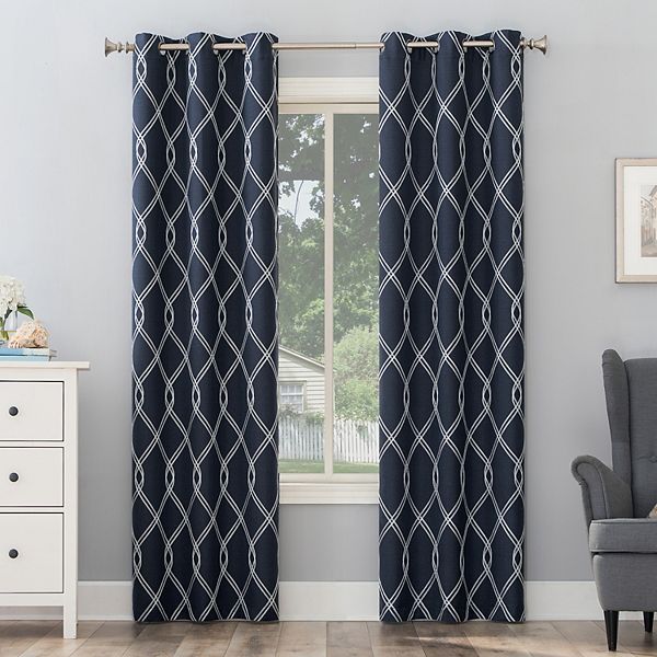 The Big One® 2-pack Kentfield Embroidery Room Darkening Window Curtain Set