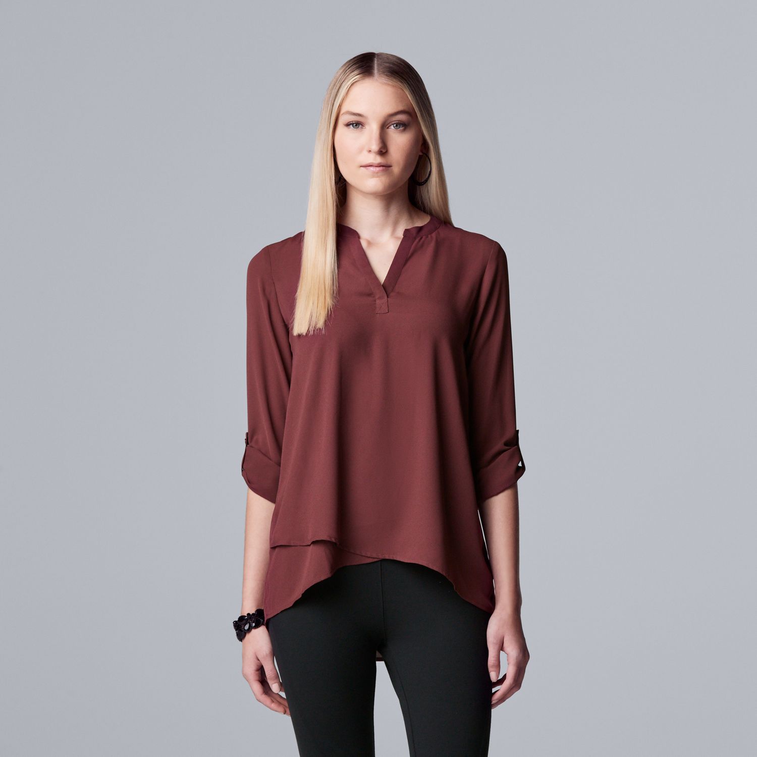 kohls womens dressy tops