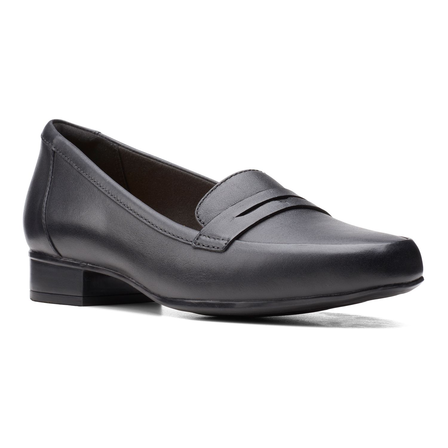 clarks womens penny loafers