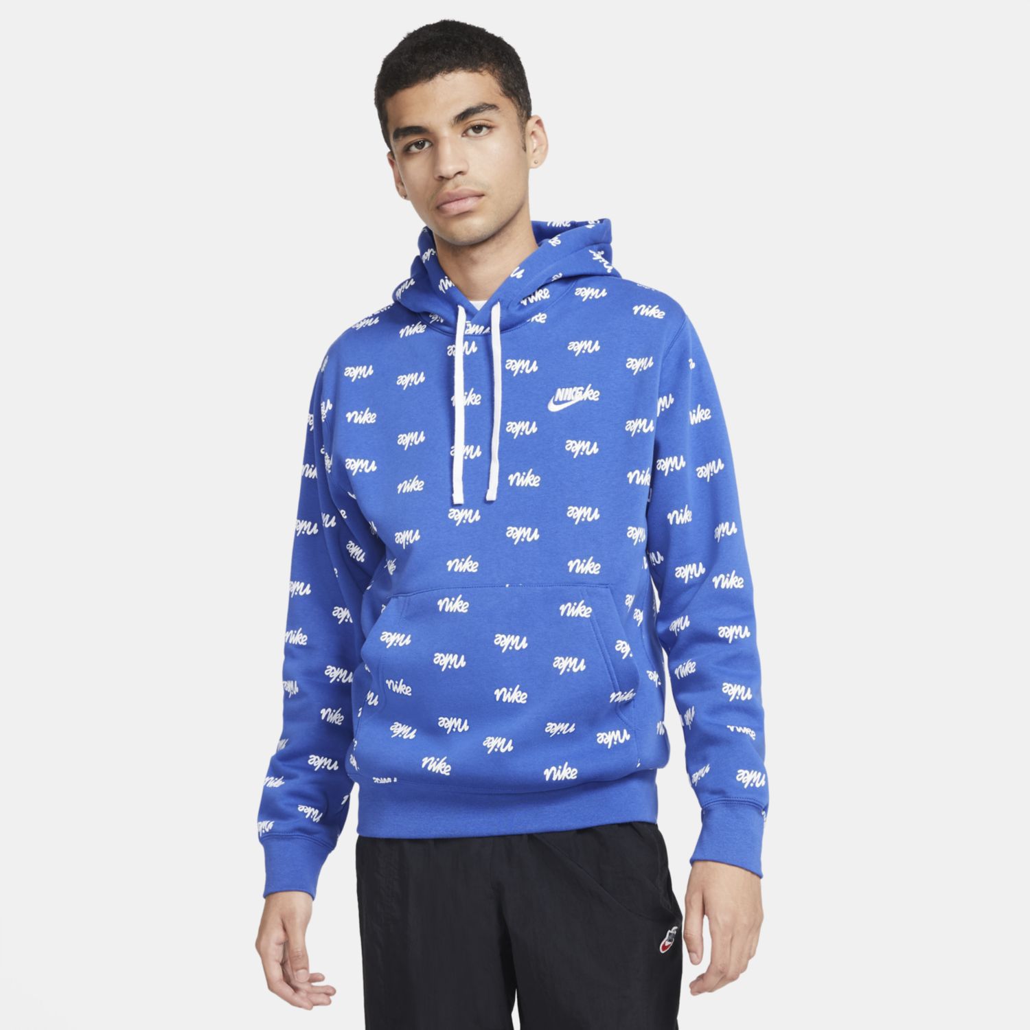 royal blue nike hoodie