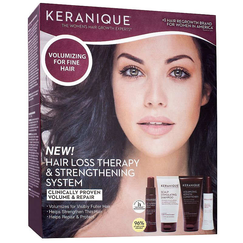 Keranique Hair Loss Therapy & Strengthening System For Fine Hair, Size One Size