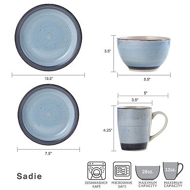 Pfaltzgraff Sadie Blue 16-pc. Dinnerware Set