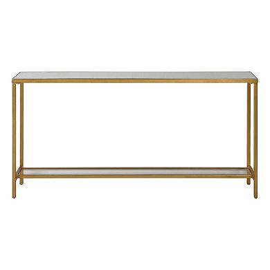 Uttermost Hayley Gold Finish Console Table