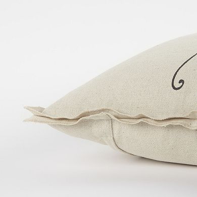 Rizzy Home Blessed Down Fill Throw Pillow