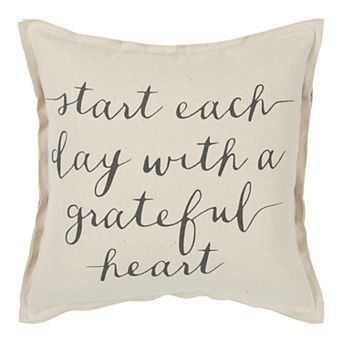 Rizzy Home Start Day Down Fill Throw Pillow