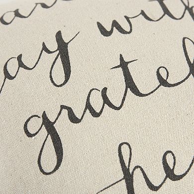 Rizzy Home Start Day Down Fill Throw Pillow