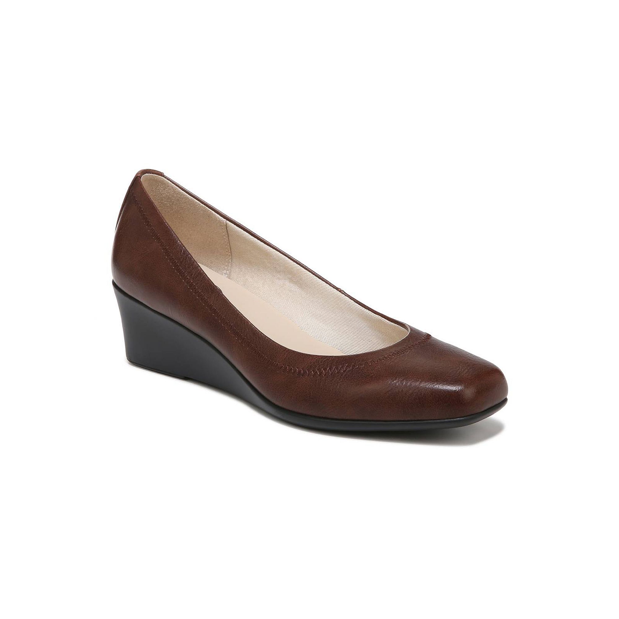 LifeStride Groovy Womens Wedge Pumps, Size: 5, Dark