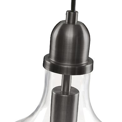 Hampton Hill Auburn Bell Glass Pendant Light