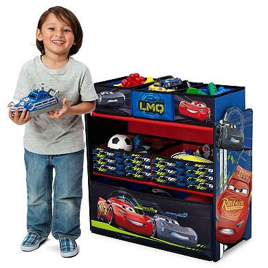 Disney Pixar's Cars 6-Bin Toy Organizer by Delta Children