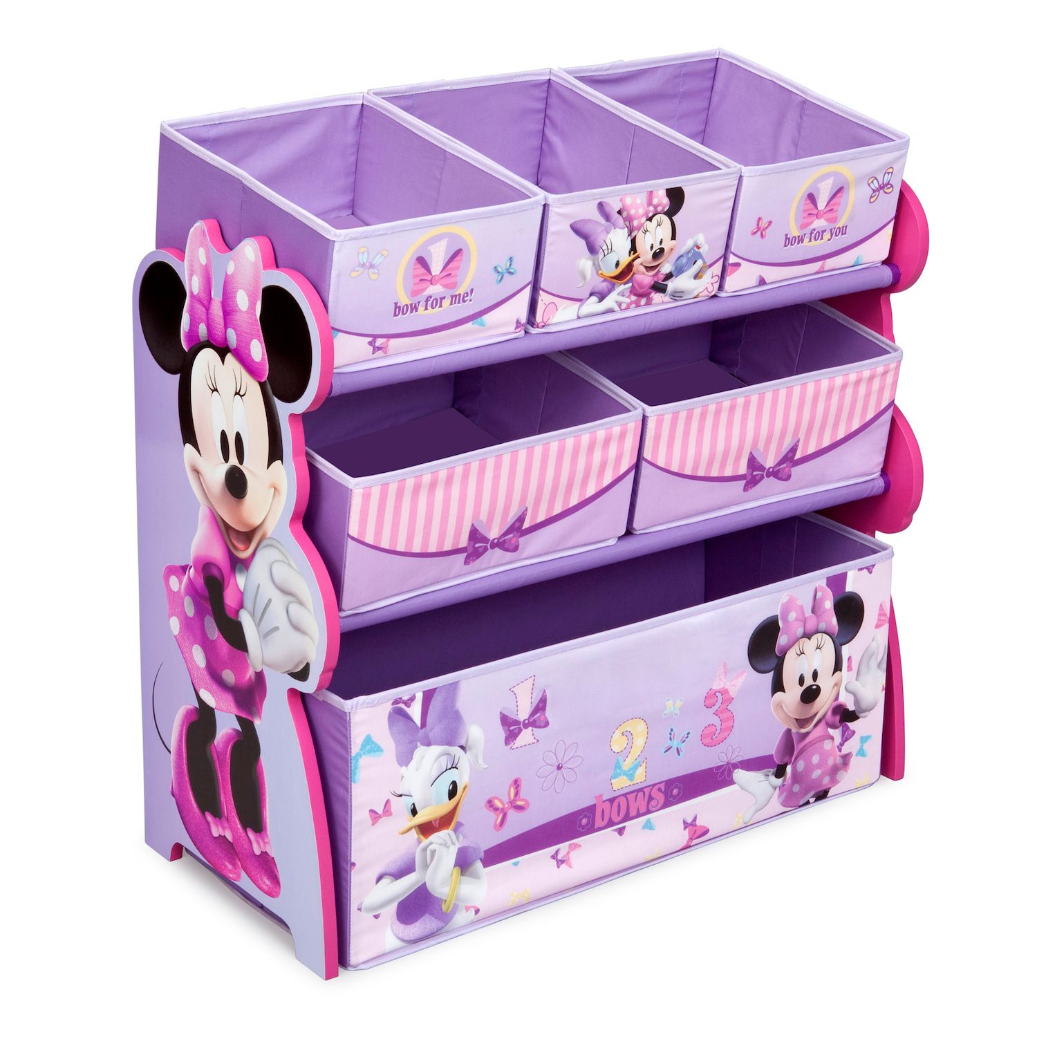 minnie mouse toy bin