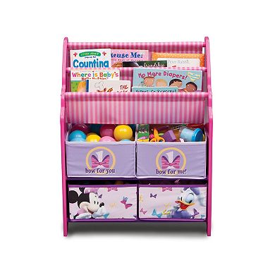 Disney's Minnie Mouse Book and Toy Organizer by Delta Children