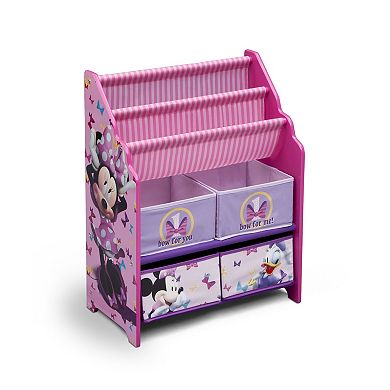 Disney's Minnie Mouse Book and Toy Organizer by Delta Children