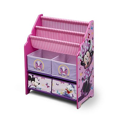 Disney's Minnie Mouse Book and Toy Organizer by Delta Children