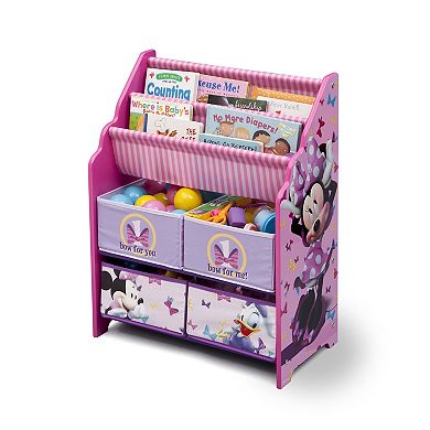 Disney's Minnie Mouse Book and Toy Organizer by Delta Children