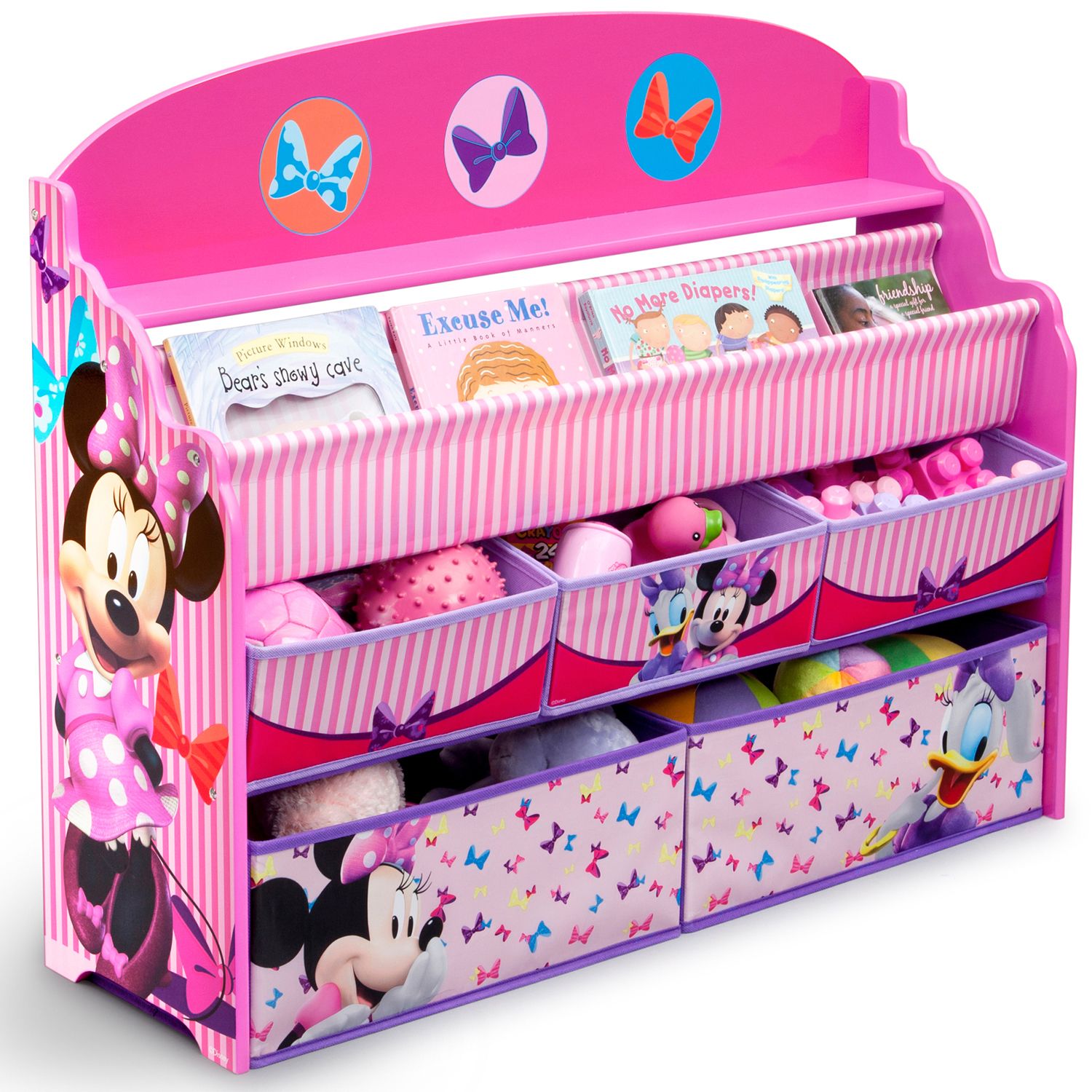 minnie mouse bin organizer