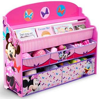 Disney's Minnie Mouse Deluxe Book and Toy Organizer by Delta Children