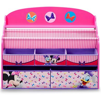 Disney's Minnie Mouse Deluxe Book and Toy Organizer by Delta Children