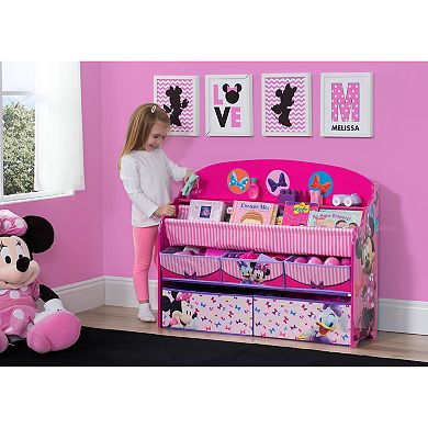 Disney's Minnie Mouse Deluxe Book and Toy Organizer by Delta Children