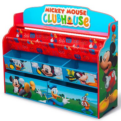 Disney's Mickey Mouse Deluxe Book and Toy Organizer by Delta Children
