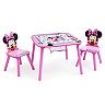 Disney's Minnie Mouse Table and Chair Set with Storage by Delta Children
