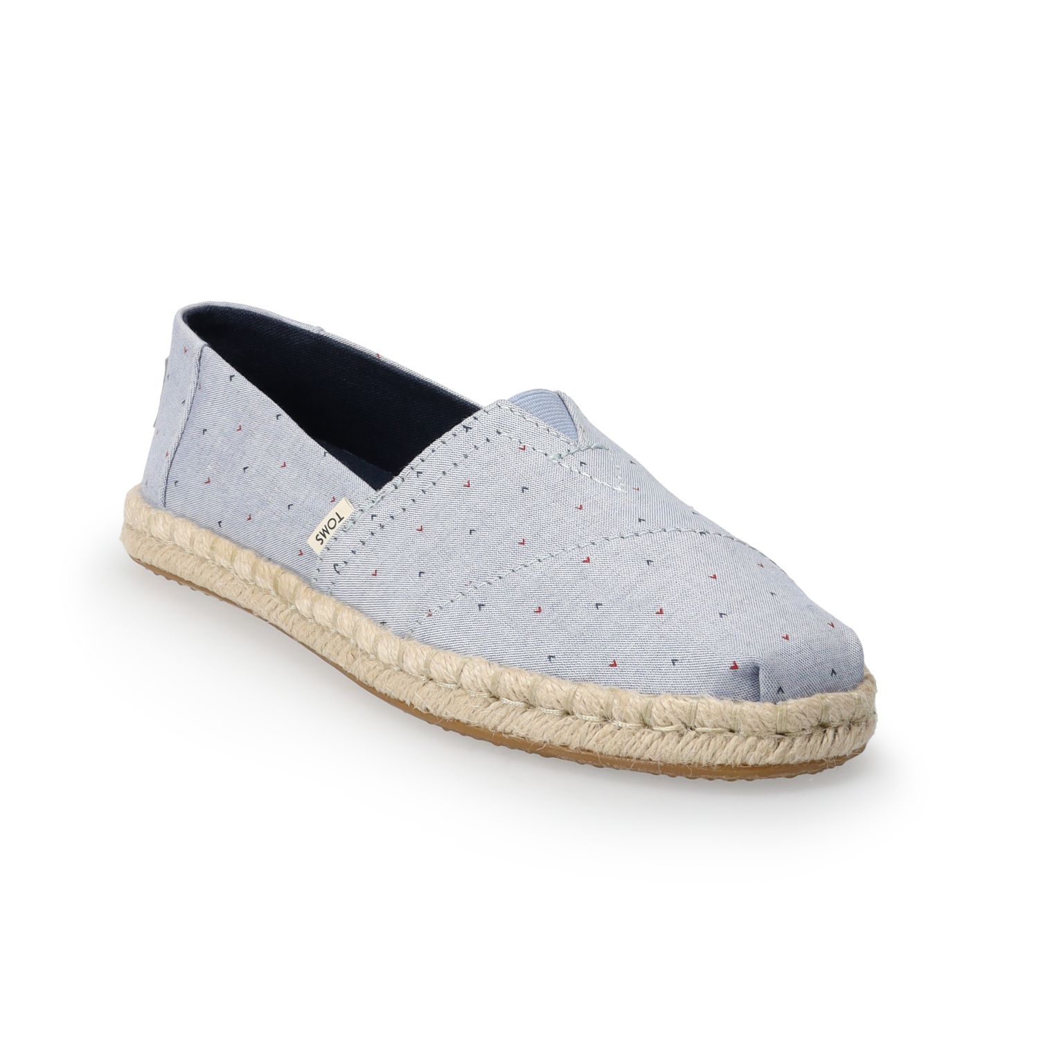 toms alpargata espadrille flat