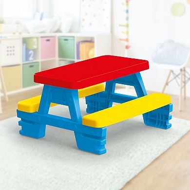 Dolu Toys Big Plastic Picnic Table for 4