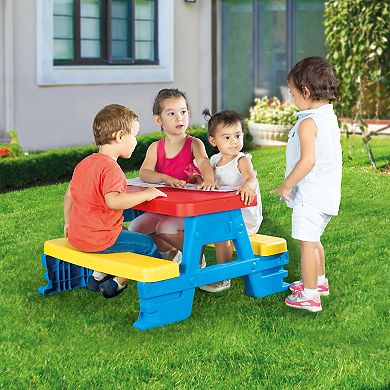 Dolu Toys Big Plastic Picnic Table for 4