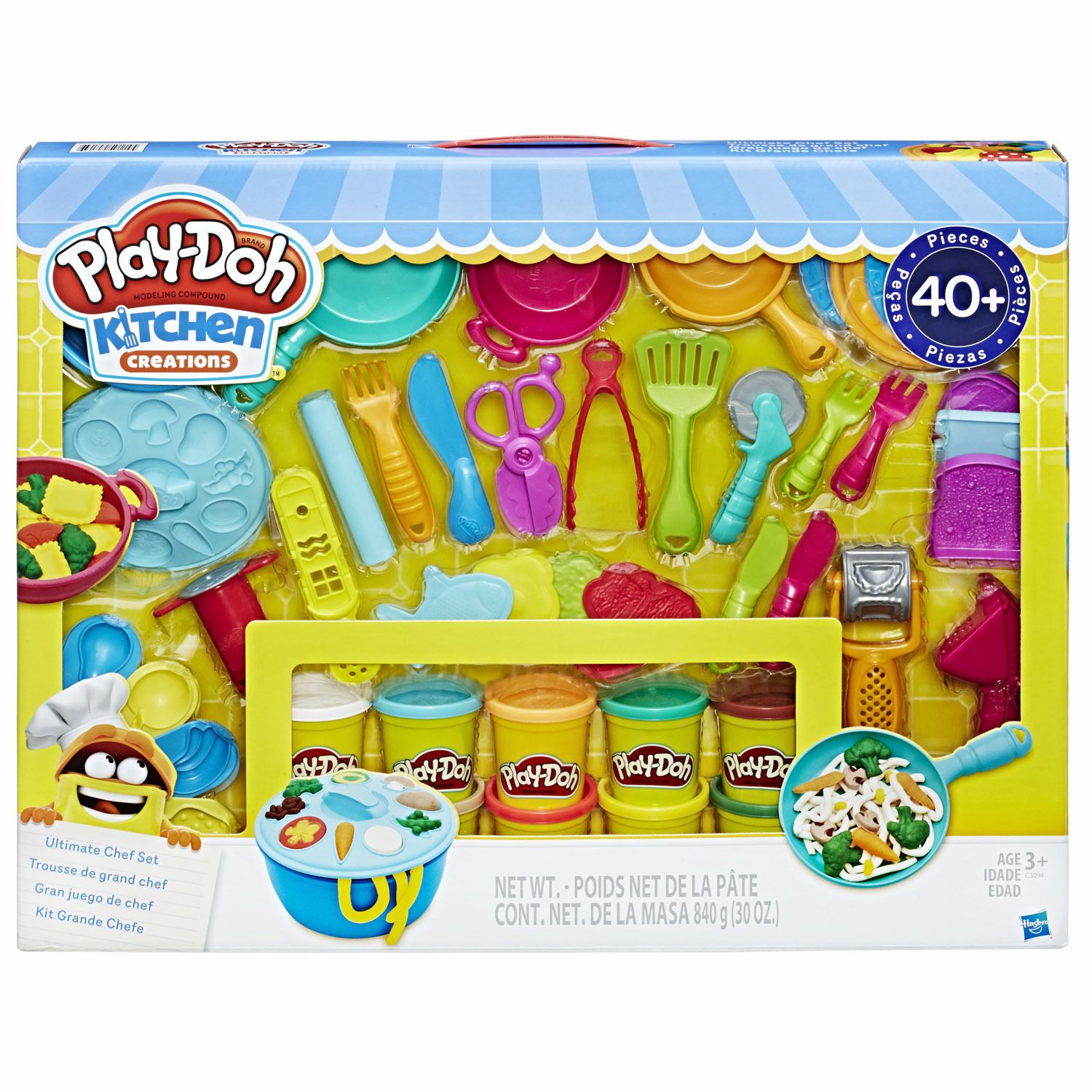 play doh cooking food