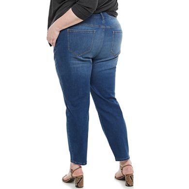 Plus Size EVRI™ Comfort Stretch High-Rise Skinny Jeans